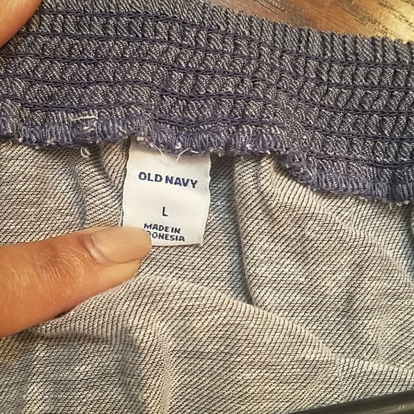 WEEKEND SALE! Denim Print Linen Dress - Picture 5 of 5